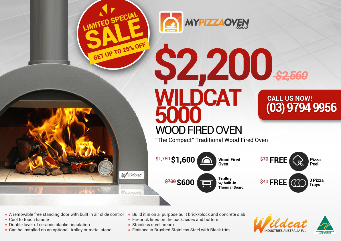 Wildcat Wood Fired Pizza Oven